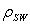 sea water density symbol