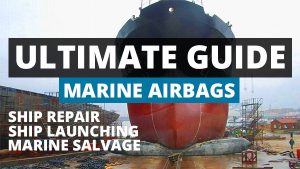 Guia-marine-airbag-ship-lançamento-puxando-marine-de salvamento