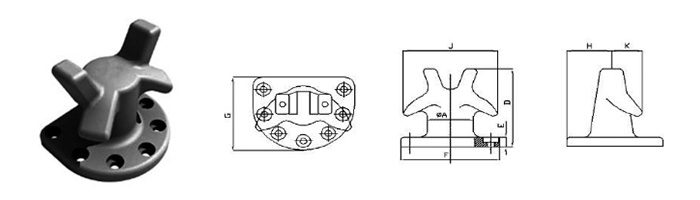 -Horn single-bollard