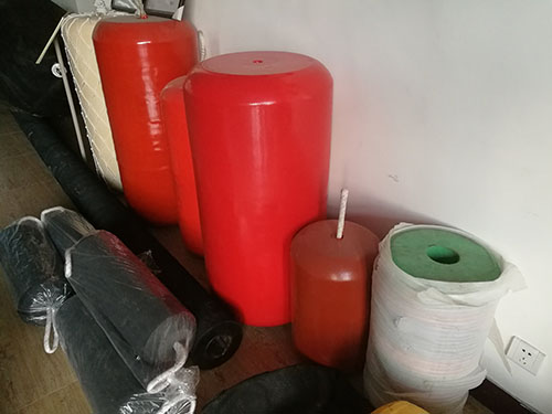 PE foam filled fender